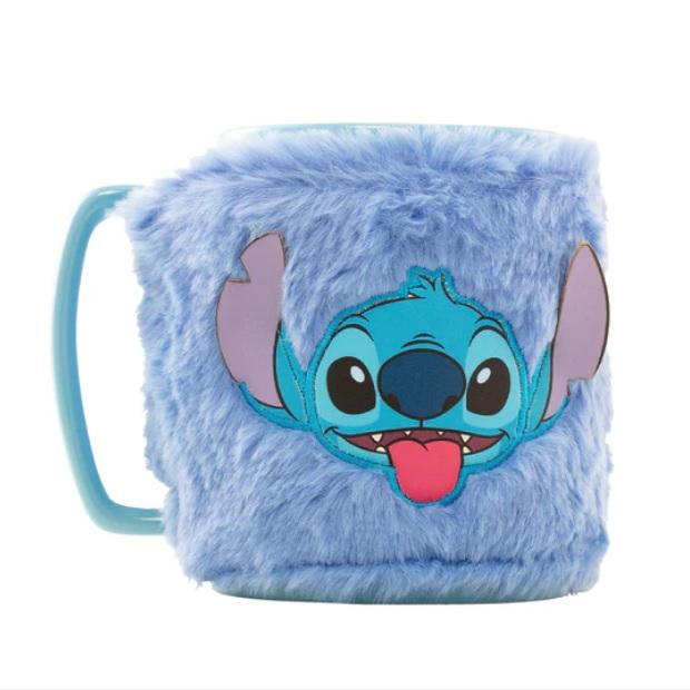 DISNEY LILO & STITCH FUZZY MUG - STITCH / Disney Lilo & Stitch kubek z futerkiem - Stitch