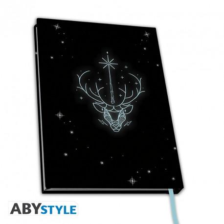 HARRY POTTER Premium A5 notebook Patronus with heat change cover / notatnik premium A5 Harry Potter Patronus z okładką termoaktywną - ABS