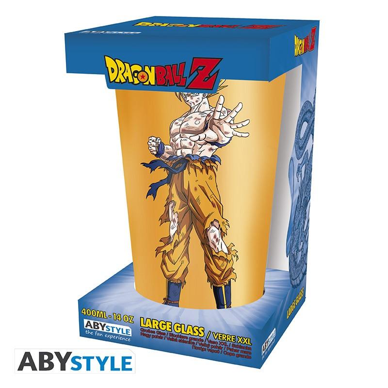 DRAGON BALL - Large Glass - 400ml - Goku Super Saiyan - ABS