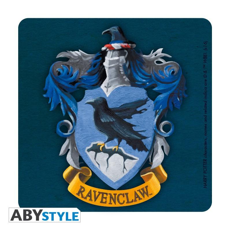 HARRY POTTER Set 4 Coasters - Houses / zestaw 4 podkładek Harry Potter - Dormitoria - ABS