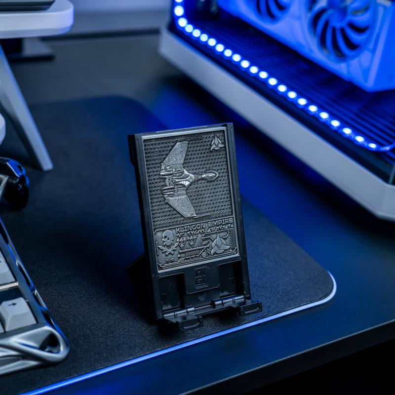 Star Trek - Digiplate Starter Pack: phone stand and metal plates set (3 pcs) / Star Trek zestaw: stojak na telefon plus 3 x płytki Digiplates