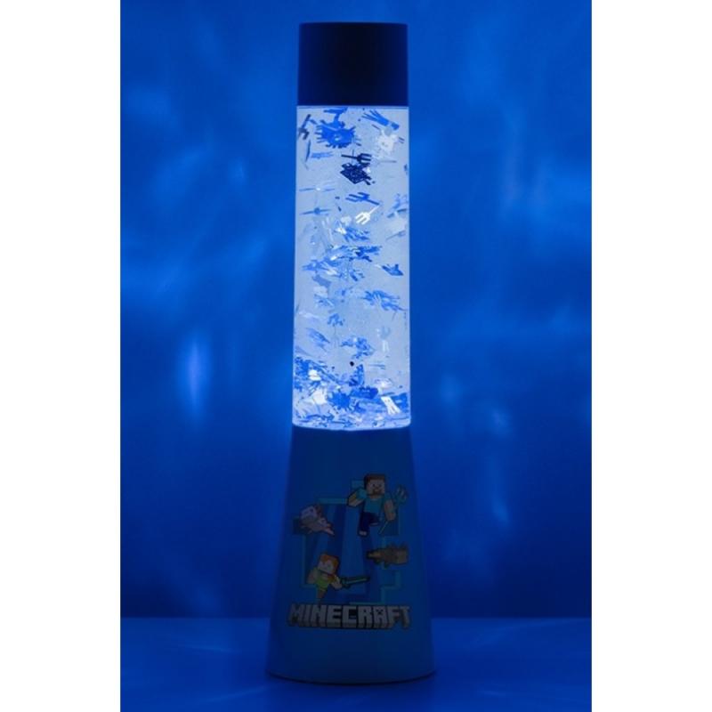 Minecraft Plastic Flow Lamp 33 cm / Lampka Minecraft ledowo-żelowa (wysokość: 33 cm)