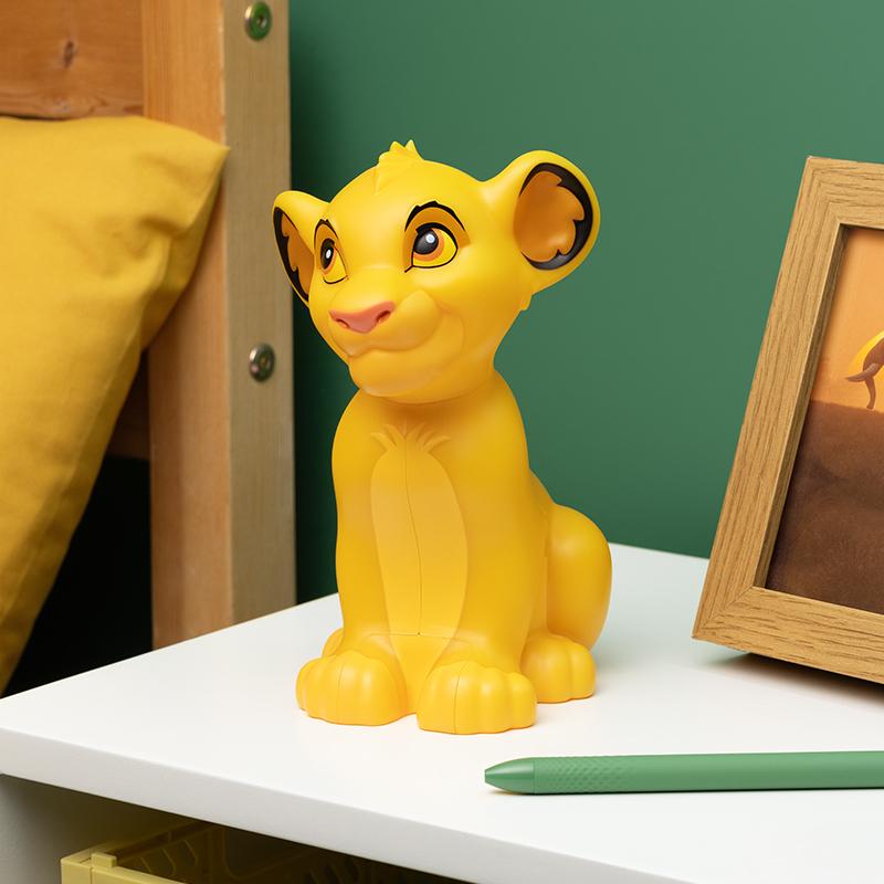 Disney Lion King Simba 3D Light (high: 17,50 cm) / Disney lampka 3D Król Lew - Simba (wysokość: 17,50 cm)