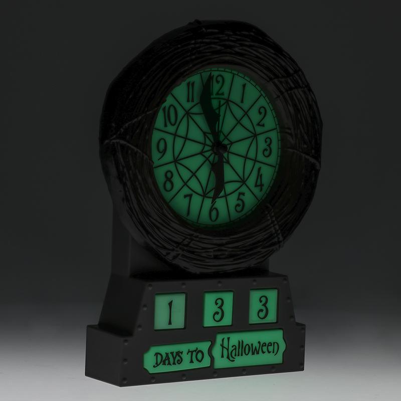 The Nightmare Before Christmas Countdown Alarm Clock (high: 21 cm) / Zegar Miasteczko Halloween (wysokość: 21 cm)