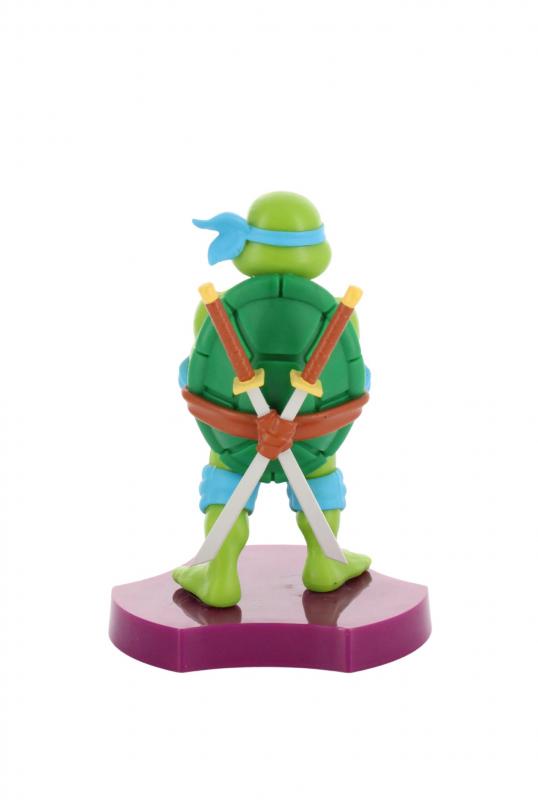 TMNT: Leonardo Cable Guys Holdem - Earbud Holder (11 cm) / Stojak na słuchawki Wojownicze Żółwie Ninja - Leonardo (11 cm)