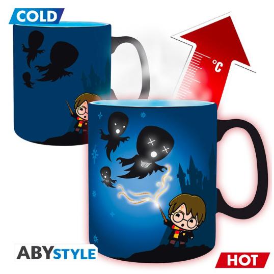 HARRY POTTER - Mug Heat Change - 460 ml - Expecto Patronum / kubek termoaktywny Harry Potter Expecto Patronum - ABS