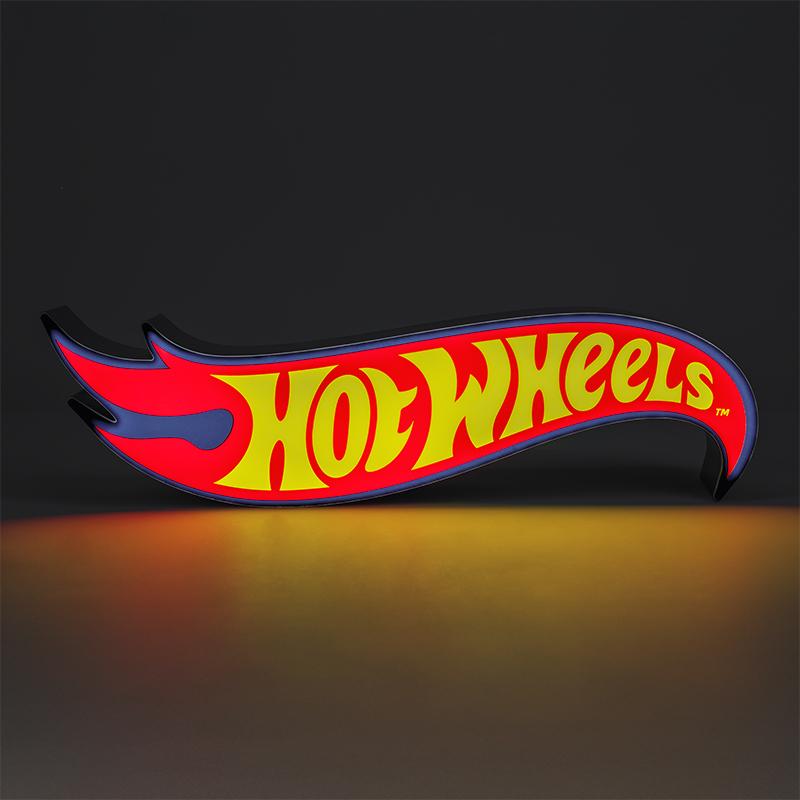 Hot Wheels Shaped Logo Light (wall / desktop) / lampka Hot Wheels - logo (ścienna / biurkowa)