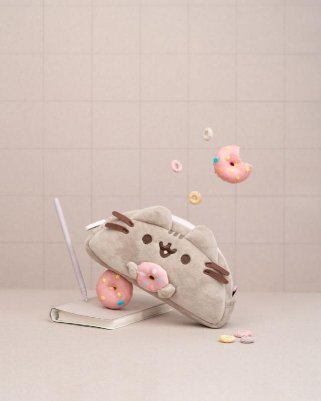 Pusheen Foodie push pencil case / Pusheen piórnik pluszowy - Donat