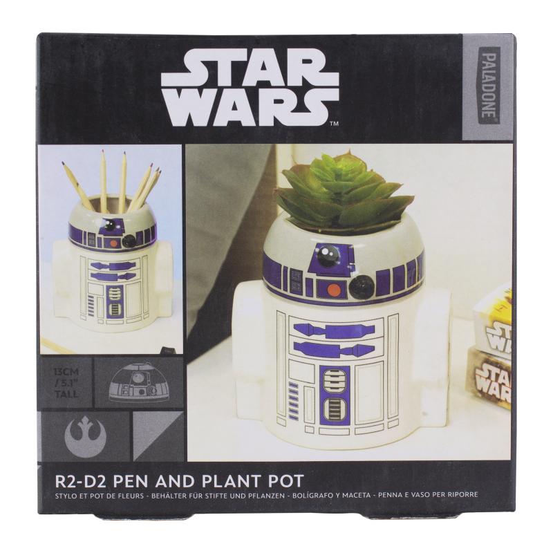 Star Wars R2-D2 Pen and Plant Pot / przybornik na biurko - doniczka Gwiezde Wojny R2-D2