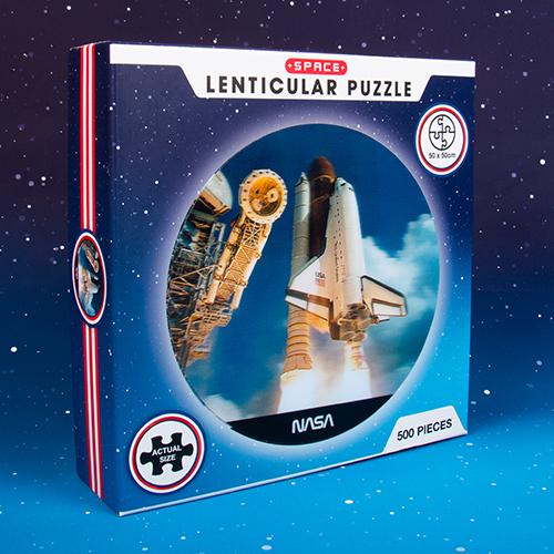 NASA 3D Lenticular Puzzle (500 elements) / Puzzle 3D NASA (500 elementów)