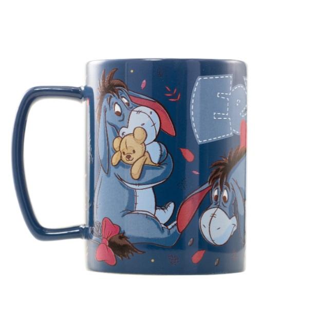 DISNEY WINNIE THE POOH FUZZY MUG - EEYORE / Disney Kubuś Puchatek kubek z futerkiem - Kłapouchy