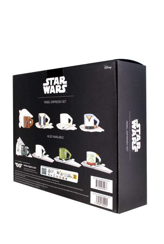 Star Wars Rebel Espresso Set (4 pcs) / Zestaw do espresso Gwiezdne Wojny - Rebelianci (4 szt)