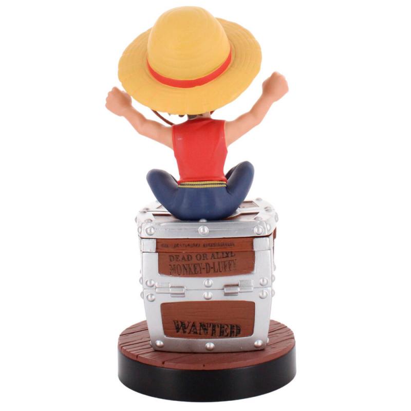 One Piece Netflix: Luffy phone & controller holder (20 cm) - Wanted / stojak One Piece Netflix Luffy (20 cm) - Poszukiwany