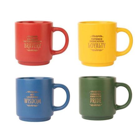 Harry Potter set of mugs (4 pcs) - Dormitories / Harry Potter zestaw kubków (4 szt) - Dormitoria