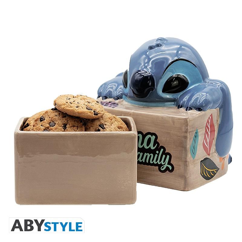 DISNEY Cookie Jar Lilo & Stitch - Ohana / Pojemnik na ciastka Disney - Lilo & Stitch - Ohana - ABS