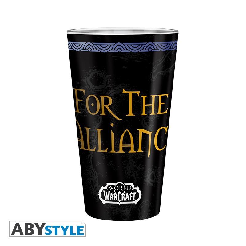 World of Warcraft large glass (400 ml) - Alliance / World of Warcraft szklanka (400 ml) - Alliance - ABS