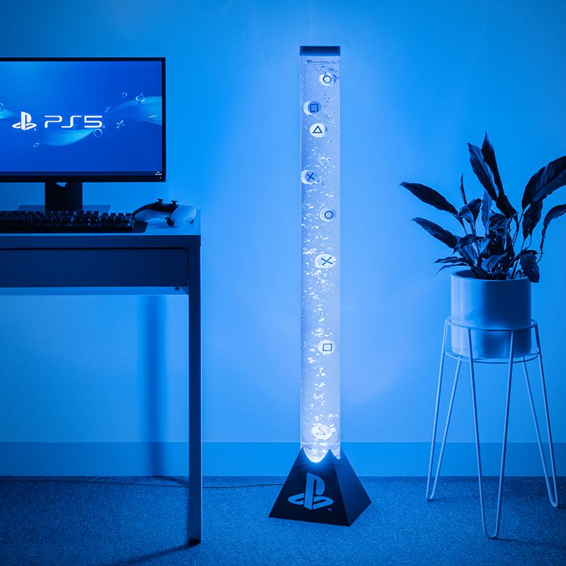 Playstation Icons Flow Lamp XL (high:122 cm) / Lampa przepływowa Playstation - ikony XL (wysokość: 122 cm)