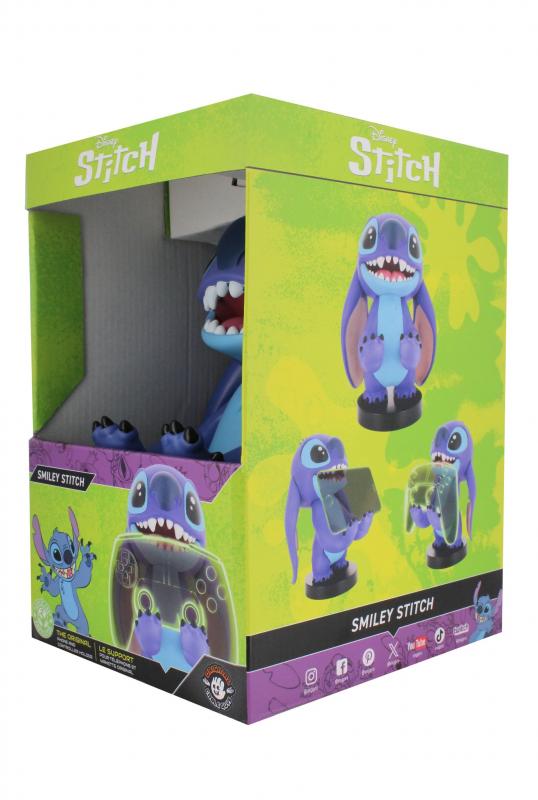 Disney Stitch Smiley Stitch phone & controller holder (20 cm) / stojak Disney Stitch: uśmiechnięty Stitch (20 cm)