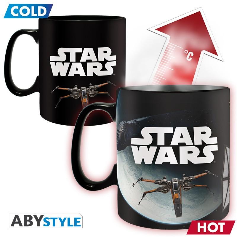 STAR WARS Mug Heat Change (460 ml) - Space Battle / kubek termoaktywny Gwiezdne Wojny - kosmiczna bitwa - ABS