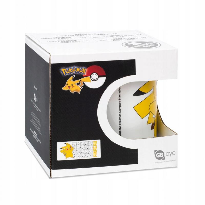 Pokemon - Pikachu gift set: mug, glass, 2 x coasters / zestaw prezentowy Pokemon - Pikachu : kubek, szklanka, 2 x podkładka - ABS