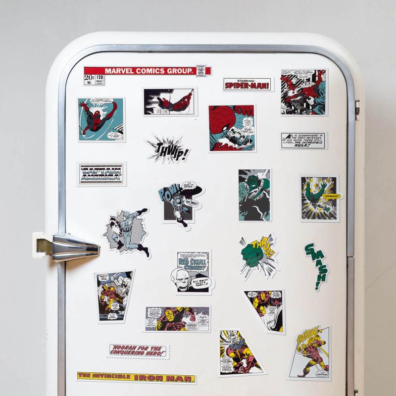 MARVEL COMICS (HEROES) MAGNET SET (20 pcs) / Marvel Comics zestaw magnesów - Heroes (20 szt)