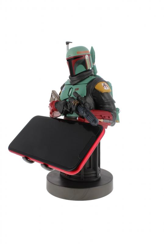 Star Wars - Mandalorian Boba Fett phone & controller holder (20 cm) / stojak Gwiezdne Wojny - Mandalorian Boba Fett (20 cm)