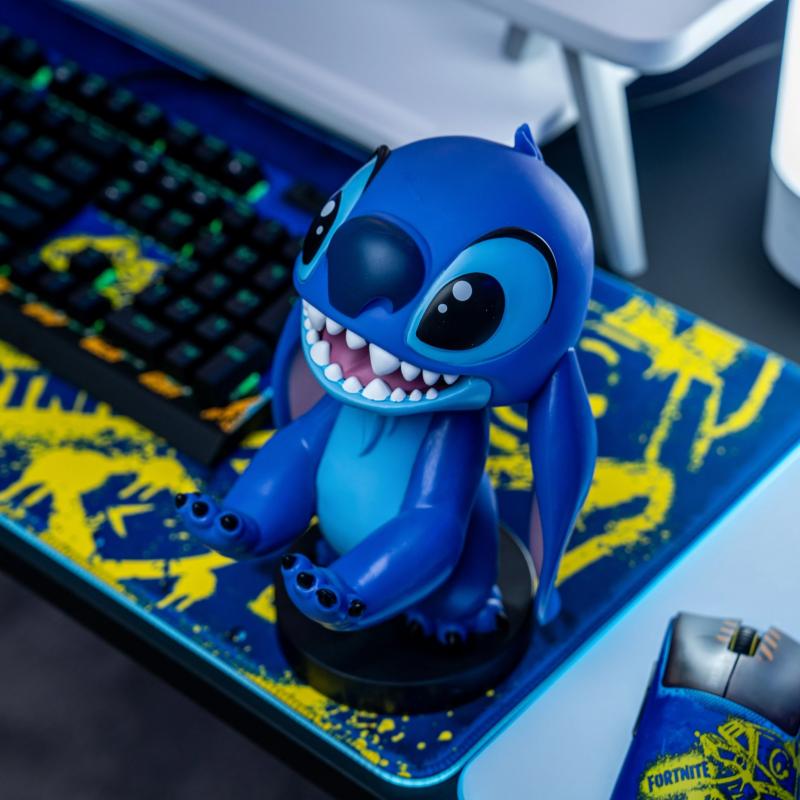 Disney Stitch Smiley Stitch phone & controller holder (20 cm) / stojak Disney Stitch: uśmiechnięty Stitch (20 cm)