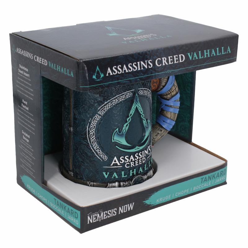Assassins Creed Valhalla Tankard (high: 15,5 cm) / Kufel kolekcjonerski Assassins Creed - Valhalla (wys: 15,5 cm)