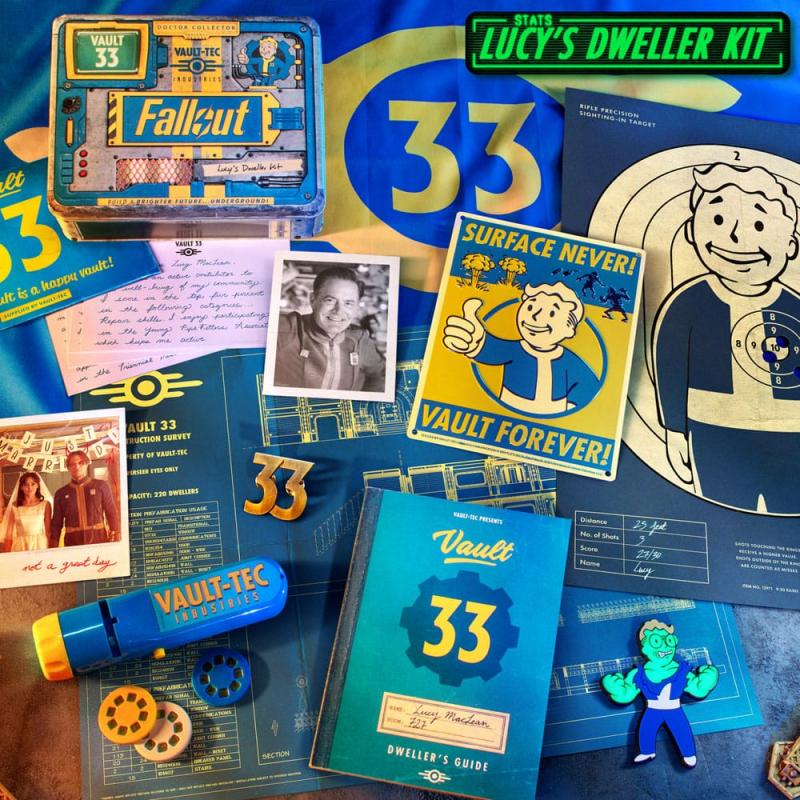 Fallout Gift Box Lucy's Dweller Kit / Fallout zestaw prezentowy Lucy Dweller