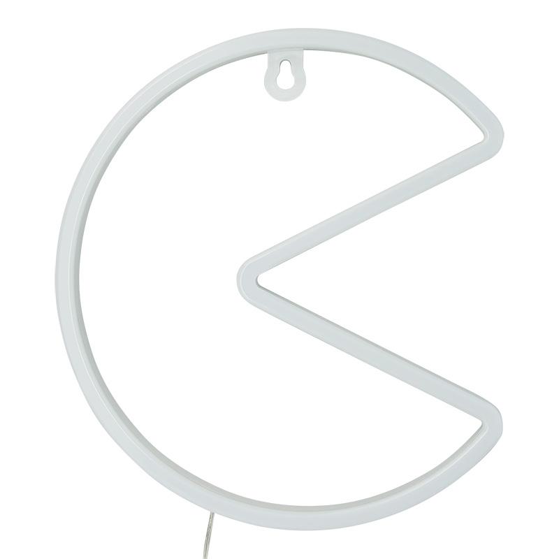 Pac-Man Wall Mountable LED Neon Light (high: 21,50 cm) / Pac-man neonowa lampka ścienna (wysokość: 21,5 cm)