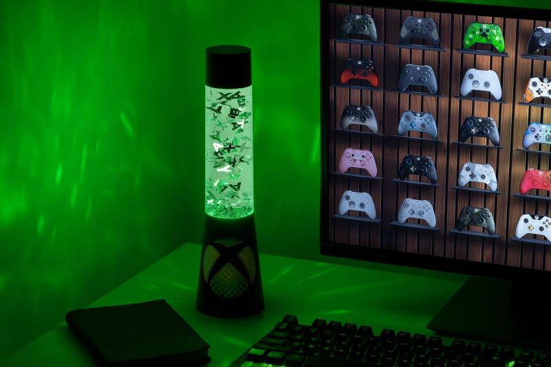 Xbox Plastic Flow Lamp 33 cm / Lampka XBOX ledowo-żelowa (wysokość: 33 cm)