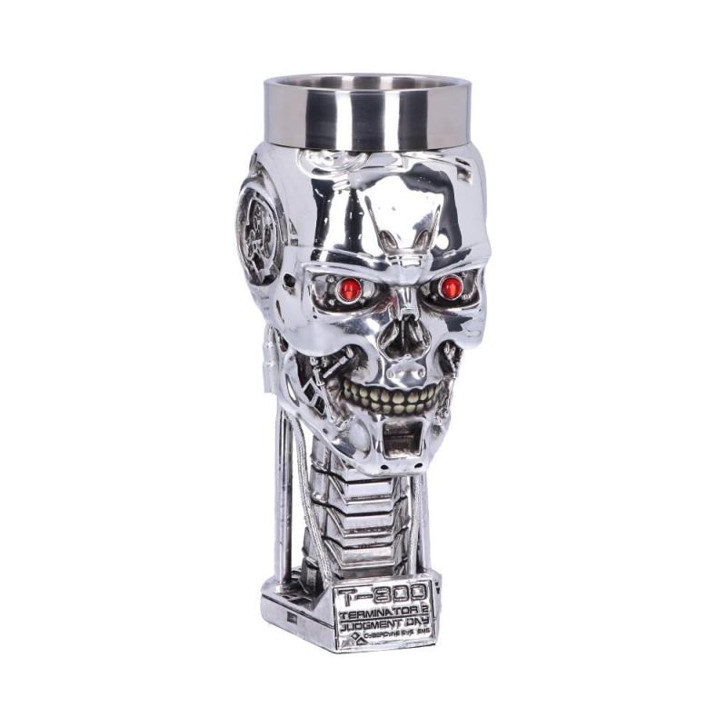 Terminator 2 Head Goblet (17 cm) / puchar kolekcjonerski Terminator 2 - głowa (wys: 17 cm)