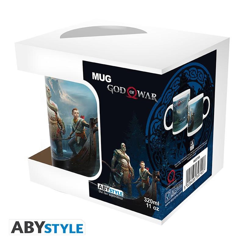 GOD OF WAR mug (320 ml) Key Art / kubek God of War (320 ml) Key Art - ABS