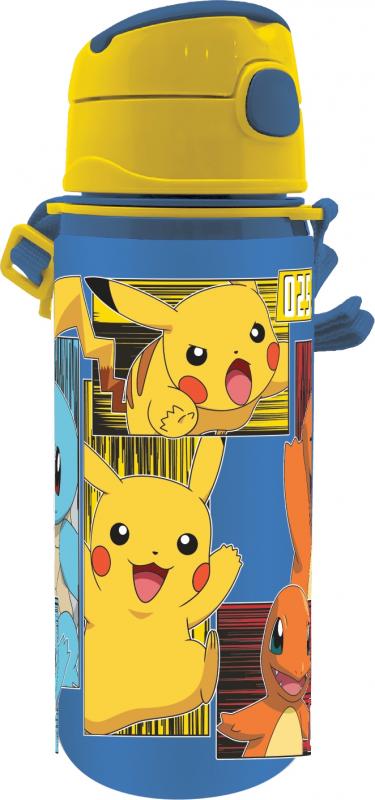 Pokemon bottle with straw (600 ml) - Starters / Pokemon bidon ze słomką (600 ml) - Starters