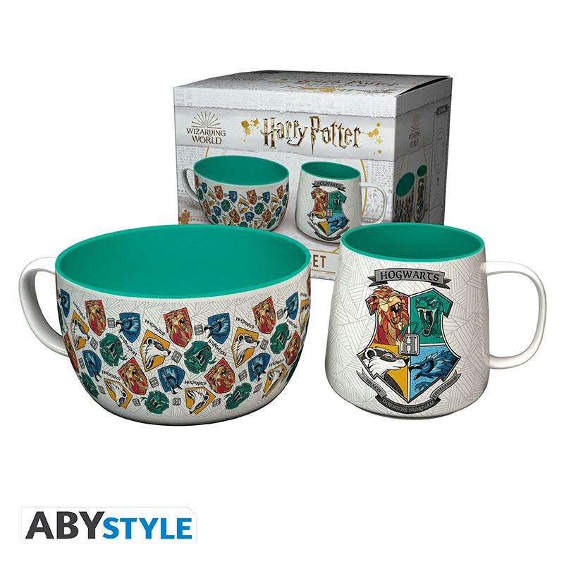 Harry Potter breakfast set mug + bowl / zestaw śniadaniowy Harry Potter: miska plus kubek - ABS