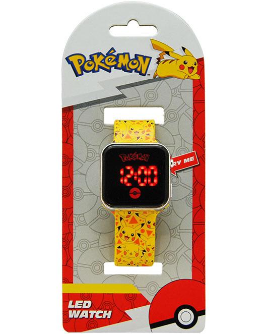 Pokemon Pikachu led watch / Zegarek cyfrowy Pokemon Pikachu