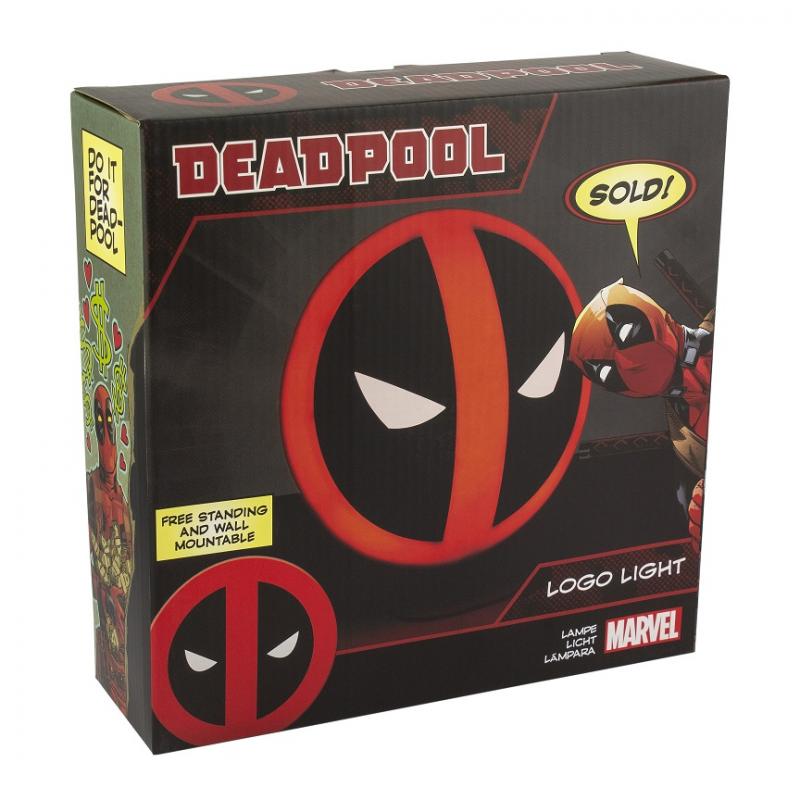 Marvel Deadpool desktop / wall Logo Light / lampka ścienno-biurkowa Marvel Deadpool - Logo