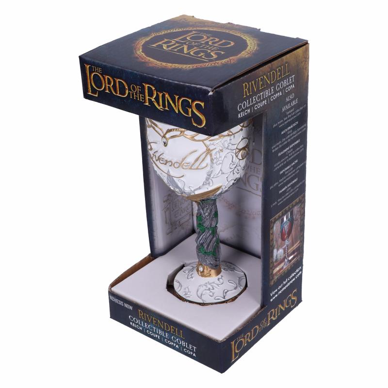 Lord of the Rings Rivendell Goblet (high: 19,5 cm) / Puchar kolekcjonerski Władce Pierścieni - Rivendell (wysokość: 19,5 cm)