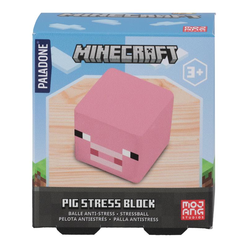 Minecraft Pig stress block / Gniotek antystresowy Minecraft - Świnka