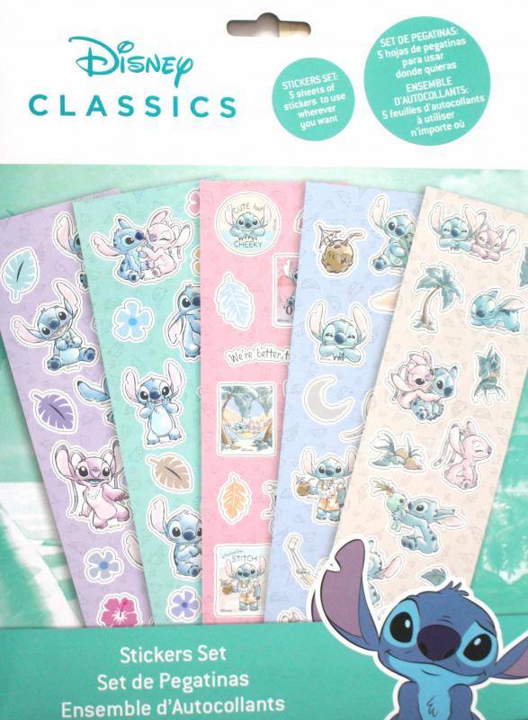 Disney Stitch stickers set (100 pcs) / Disney Stitch zestaw naklejek (100 szt)