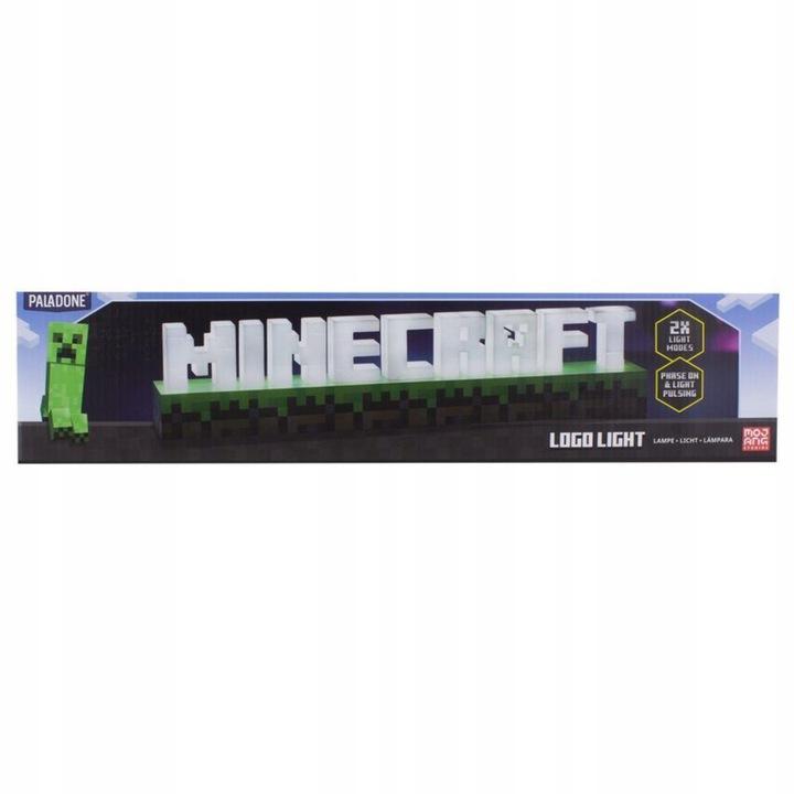 Minecraft Logo Light (8,5 x 41,7 cm) / lampka Minecraft Logo (wym: 8,5 x 41,7 cm)