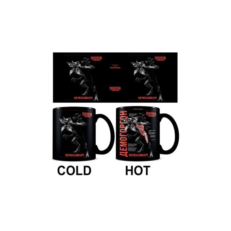 STRANGER THINGS 4 (ANATOMY OF A DEMOGORGON) HEAT CHANGE MUG / kubek termoaktywny Stranger Things 4 (Anatomia Demogorgona)