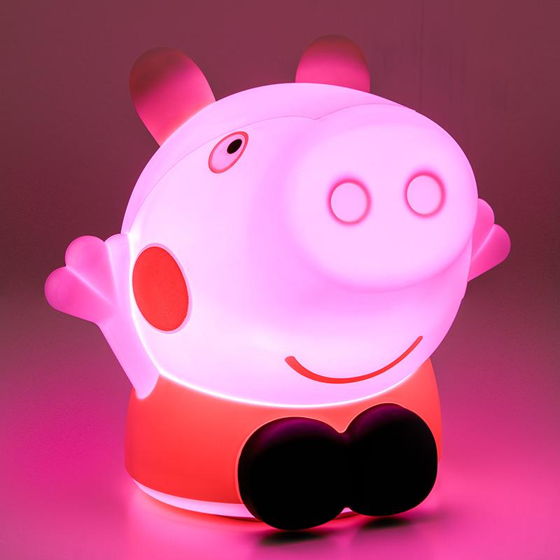 Peppa Pig Silicone Light Rechargeable Battery (high: 15 cm) / Świnka Peppa silikonowa lampka z akumulatorem (wysokość: 15 cm)