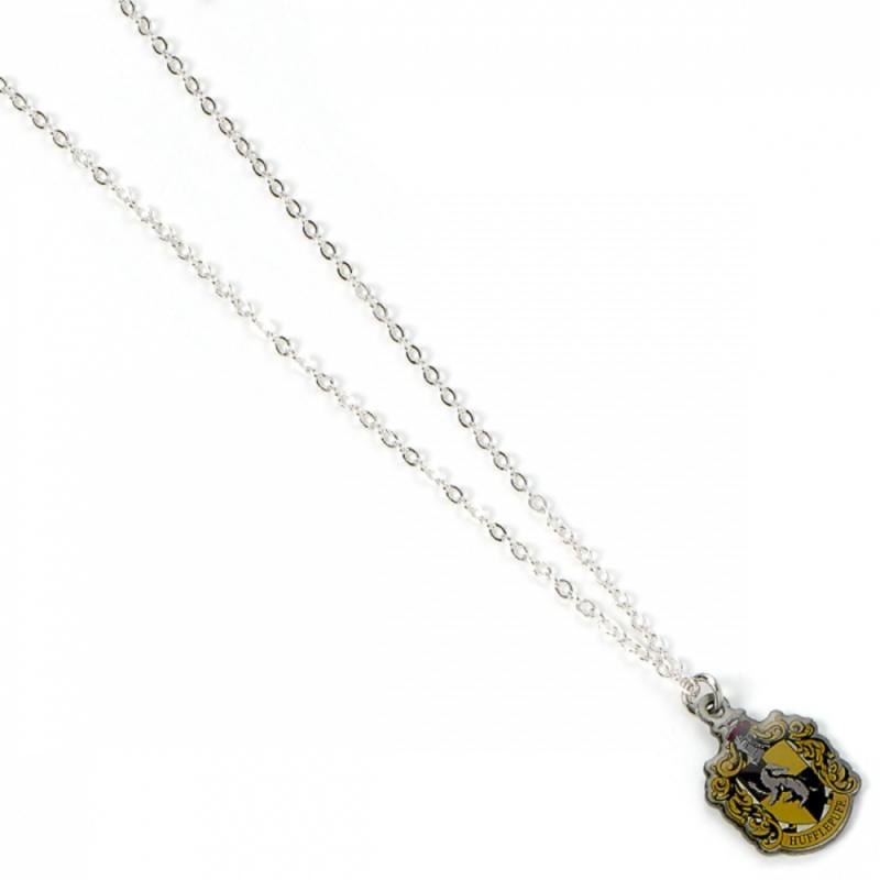 Harry Potter Hufflepuff Crest Slider Necklace / Łańcuszek z zawieszką Harry Potter - Hufflepuff herb