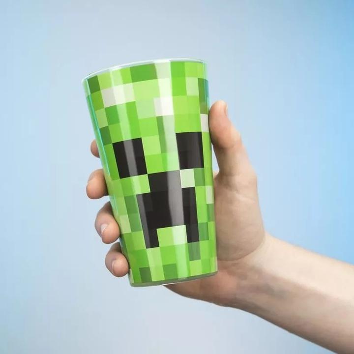 Minecraft Creeper Glass / szklanka Minecraft Crepper