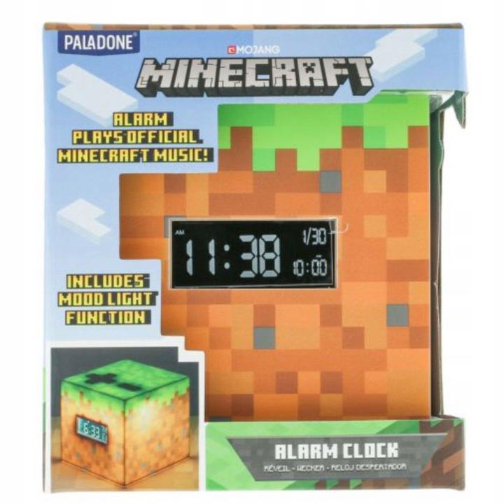 Minecraft Alarm Clock / budzik Minecraft - blok trawy