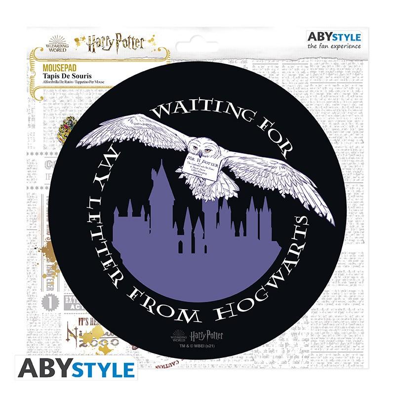 Harry Potter Flexible Mousepad - Hedwig / Harry Potter podkładka pod myszkę Hedwiga (średnica: 21,5 cm) - ABS