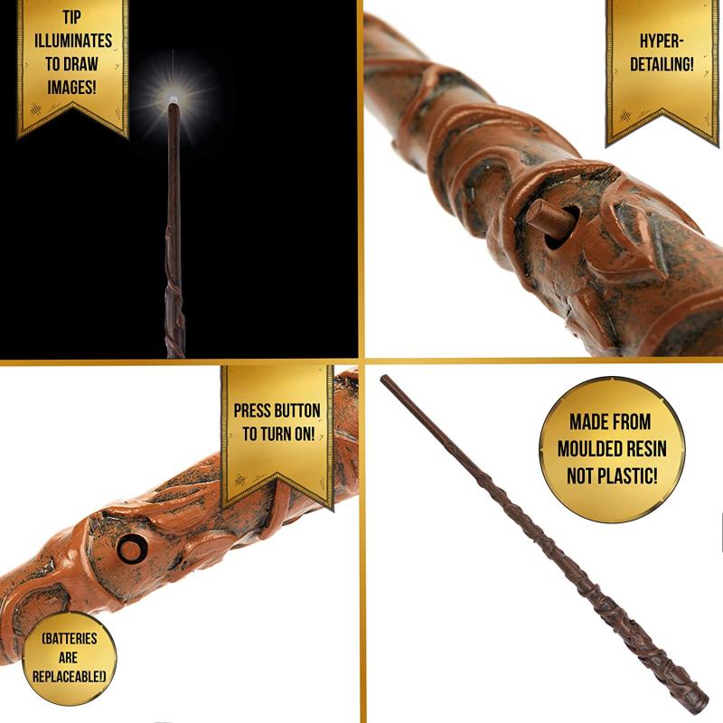 Harry Potter - Hermione's Light Painting Wand - 35 cm / Harry Potter różdżka do malowania światłem - Hermiona - 35 cm