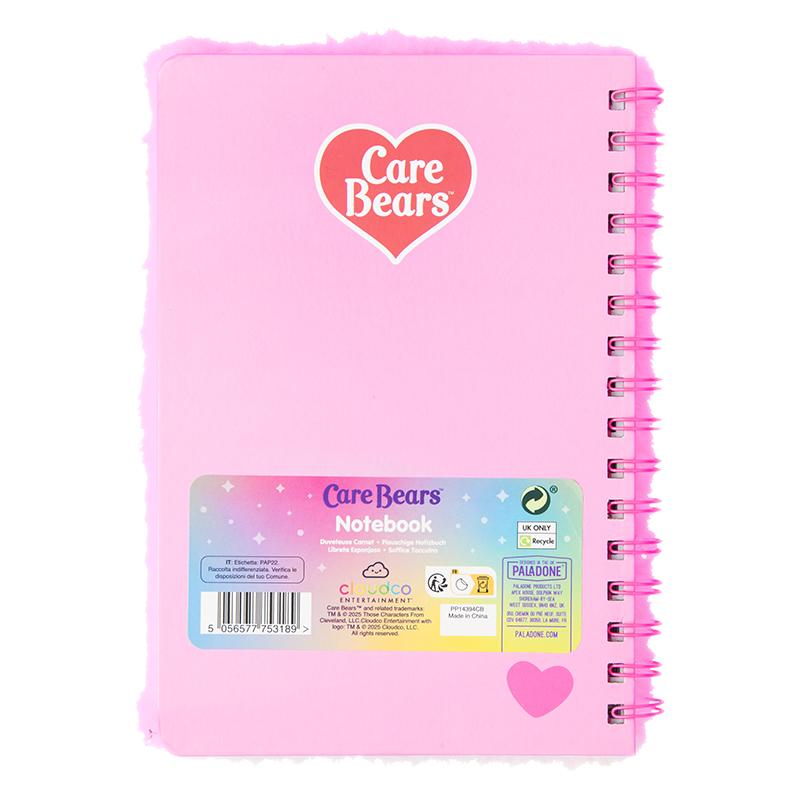 Care Bears Fluffy Notebook / Troskliwe Misie puszysty notatnik