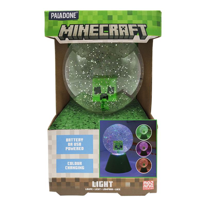 Minecraft LED Glitter Ball / Minecraft brokatowa kula świecąca